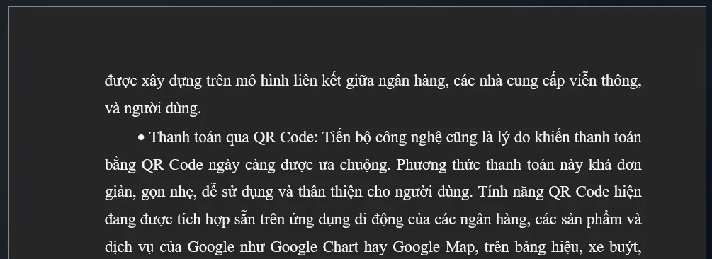Margin setup